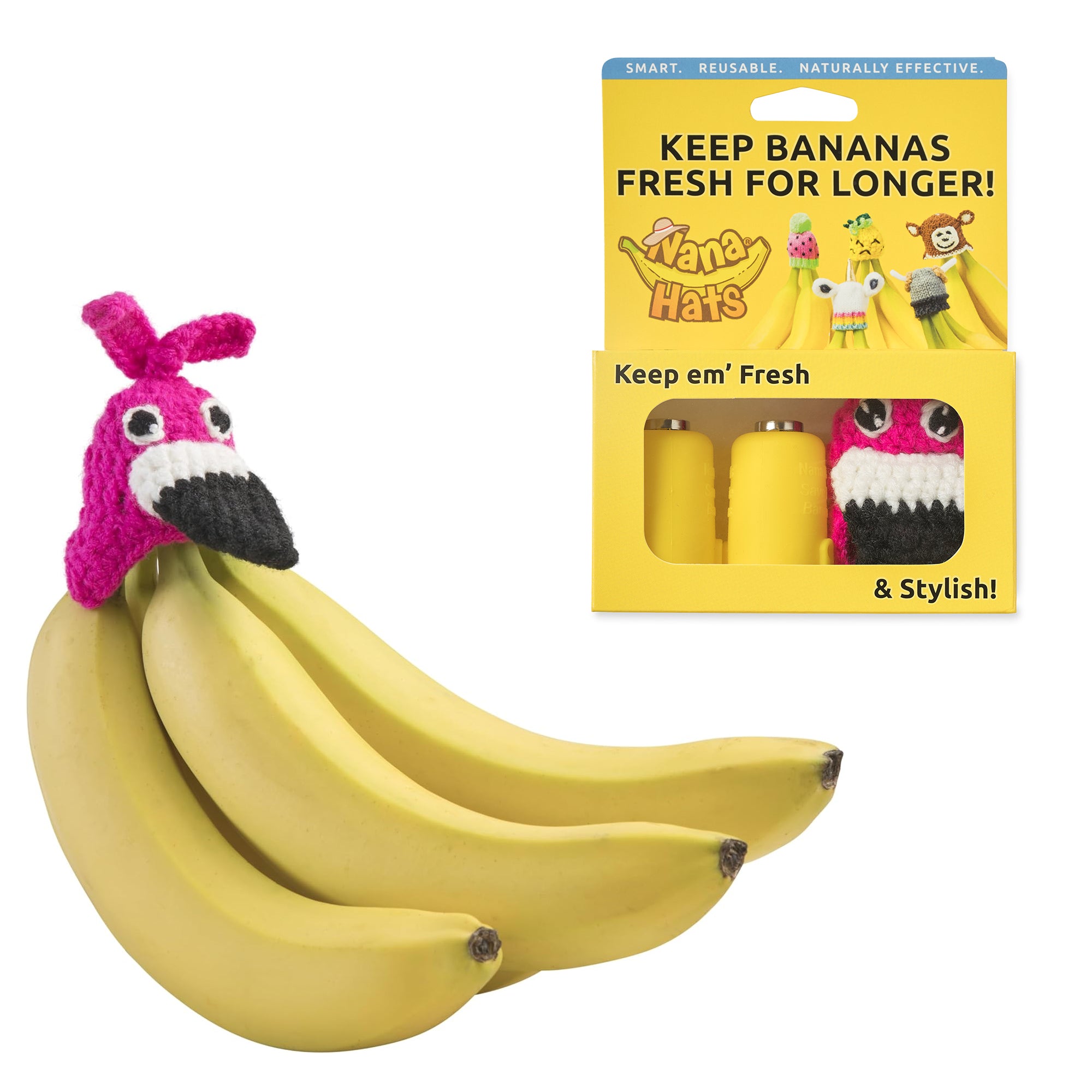 Includes Character and 2 BPA-Free Silicone Caps With Magnets