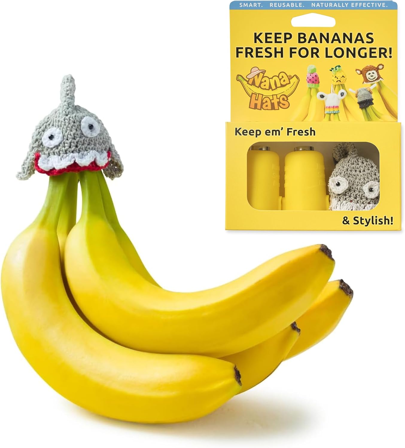 Includes Character and 2 BPA-Free Silicone Caps With Magnets