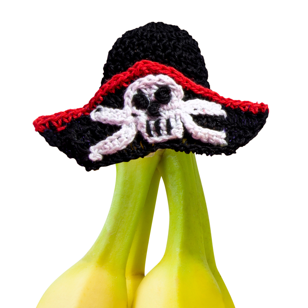 Pirate Nana Hat | Includes Standard Size BPA-Free Silicone Cap with Magnet